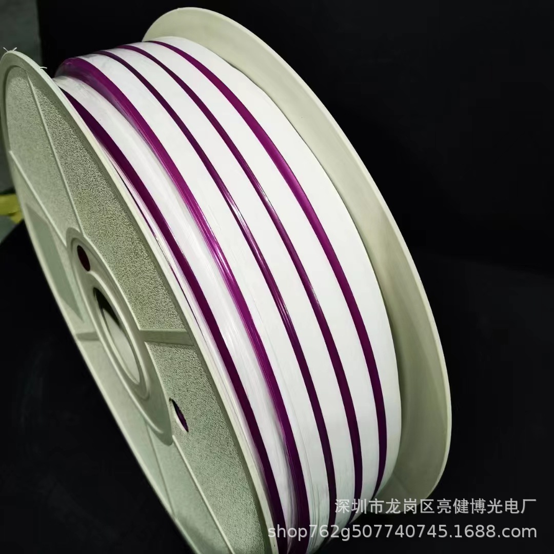 Juego de tiras de luces LED impermeables de silicona de bajo voltaje 12 V - Tira de luces de neón para iluminación decorativa empotrada en armarios