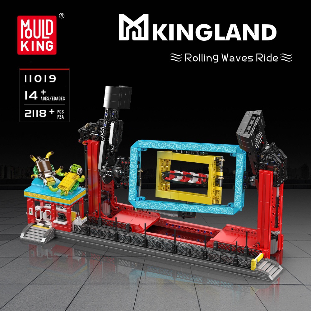 11018 11019 grandes bloques de construcción eléctricos juguetes creativos para niños y niñas regalos