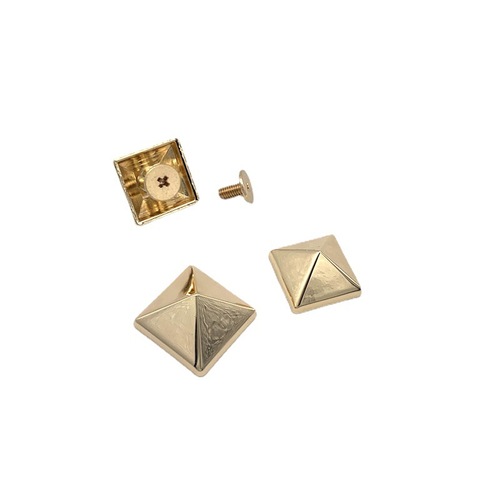 Guangzhou Zinc Alloy Screw Pyramid Square Point Punk Rivet Packaging Decorative Accessories Repair Kit Magic Tool