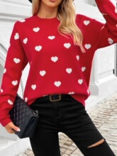 T 29041 Valentine's Day Knit Sweater ���˽���֯�� �羳ŷ