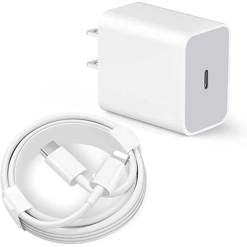 20W - адаптер быстрой зарядки English PD совместим с Apple iPhone14 Pro 13 планшет вер. Гонгконг складная головка зарядки