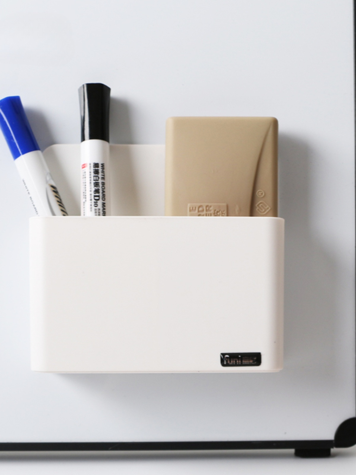 화이트 보드 자기 보관 상자 조정 가능한 도구 상자 두꺼운 사무실 문구 펜 홀더 보관 걸이 형 자기 펜 상자