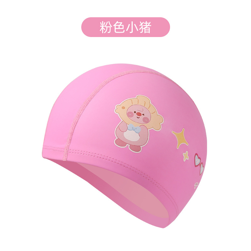Fuchsia swimming cap
