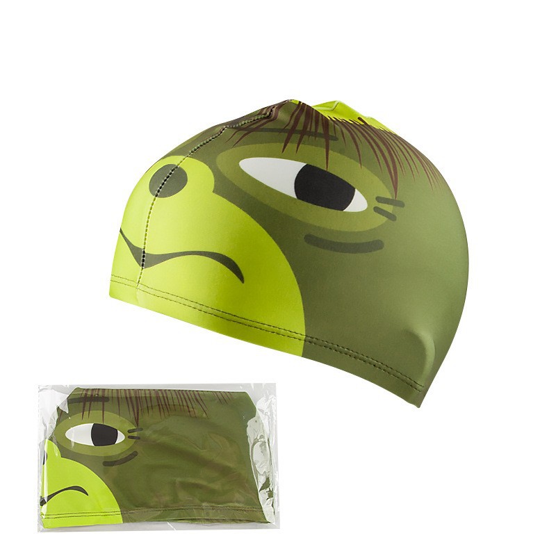 Gorro de Natación de Tela de Secado Rápido de Poliéster Estampado image 33