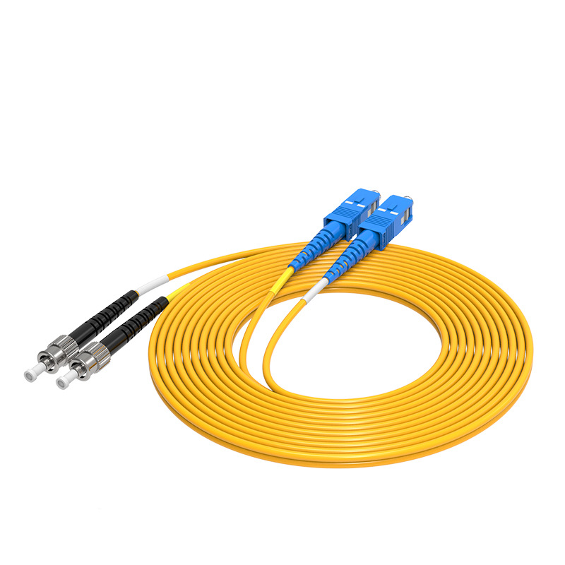 电信级SC-ST单模双芯光纤跳线1米2.0/3.0延长线光纤跳线网络级