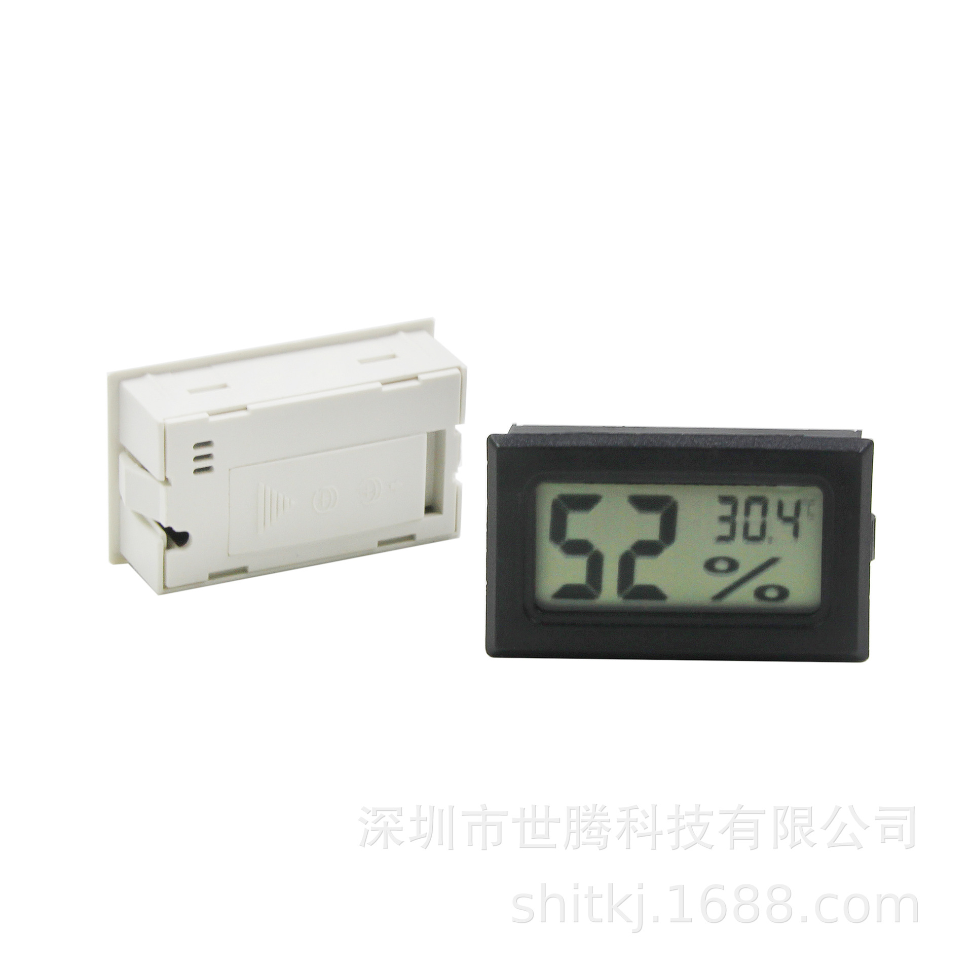 埋め込み型温湿度計 電子温湿度計 家庭用爬虫類デジタル温湿度計 FY-11