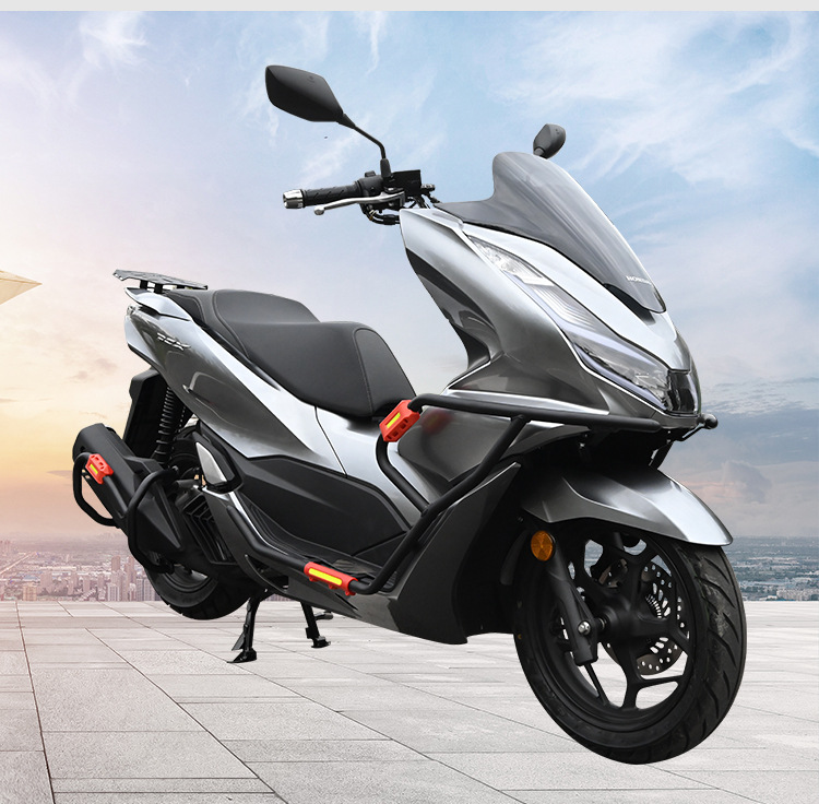 Suitable for Honda PCX160 crash guards, anti-fall front bumper, exhaust protection, rear rack anti-collision enclosure, and tail rack modification