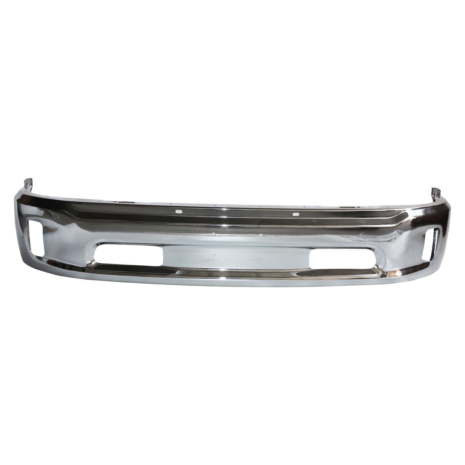 Aplicable a Dodge 2013 - 2018 Ram parachoques delantero carrete original galvanizado con orificio de lámpara de niebla