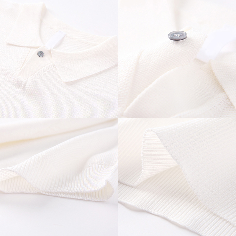 Camiseta POLO falsa de dos piezas de camiseta de manga corta, camiseta de hombre, empalme de semicirretora, verano al por mayor, sin escaldar, absorción de humedad, transpiración