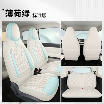 Modelə uyğun (Original) oturacaq örtükləri – Fully Surrounded Special Seat Cover - mint-green-standard-edition-note-model-year