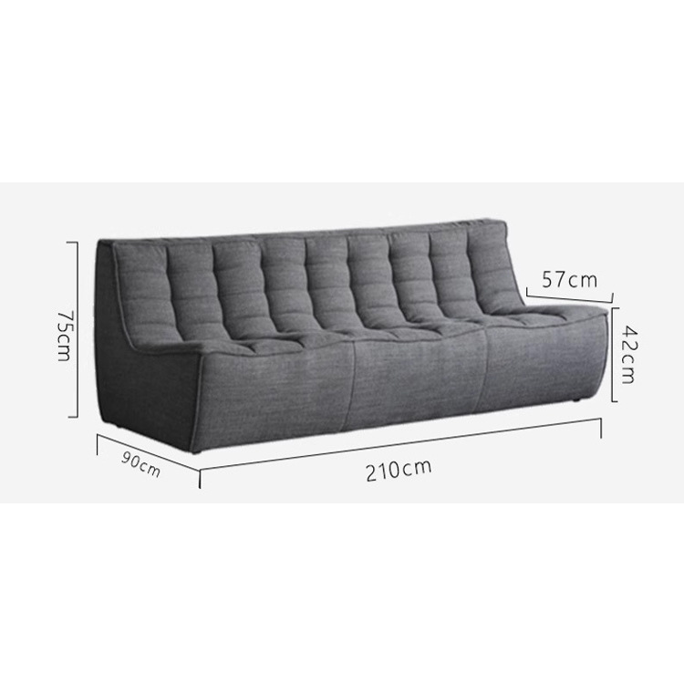 Fabricante directo de lujo ligero italiano perezoso arena de cuero moderno simple sala de estar pequeña casa oruga combinación sofá