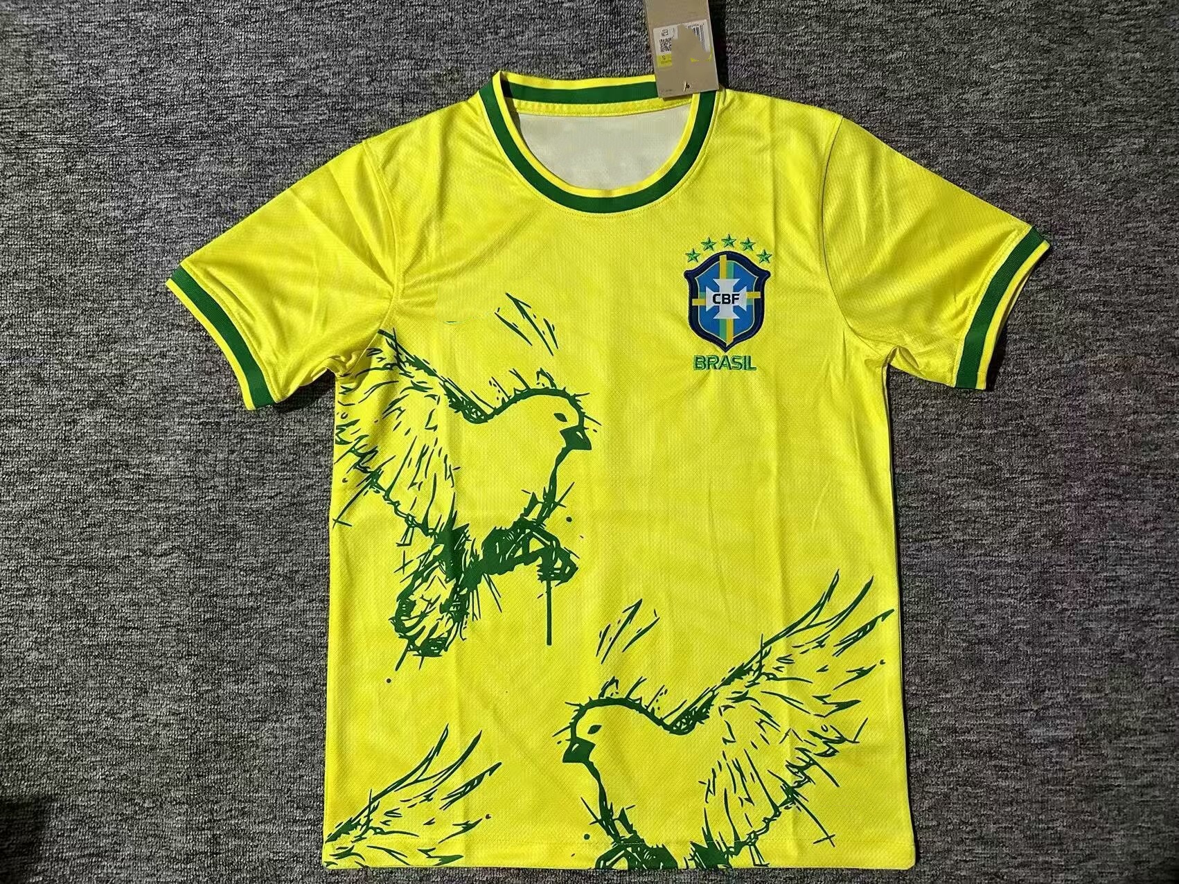 Nike x Brazil 2022/23 Special Edition Dove Jersey Yellow