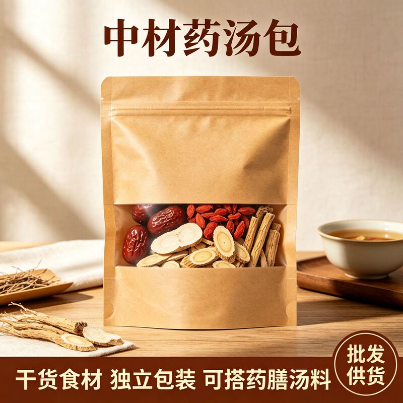 Customized wholesale of Chinese herbal medicine soup ingredients: lily, poria, fig, five-finger peach, and lotus seed (dried) Customized wholesale of Chinese herbal medicine soup ingredients: lily, poria, fig, five-finger peach, and lotus seed (dried)