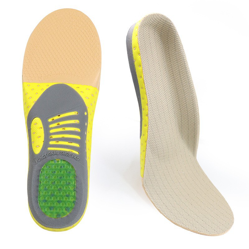 Personalizado nuevo estilo EVA plantilla deportiva de arco hombres absorbentes de sudor y desodorantes mujeres transpirables baloncesto correr plantilla de soporte de arco