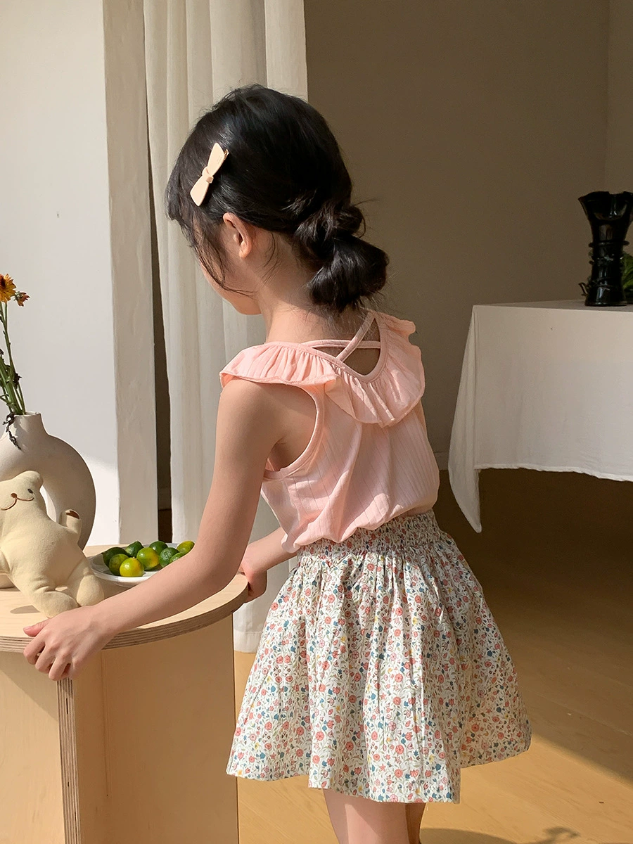 Brand skirt, trousers, shorts, Korean style, flowered, floral print, boho style