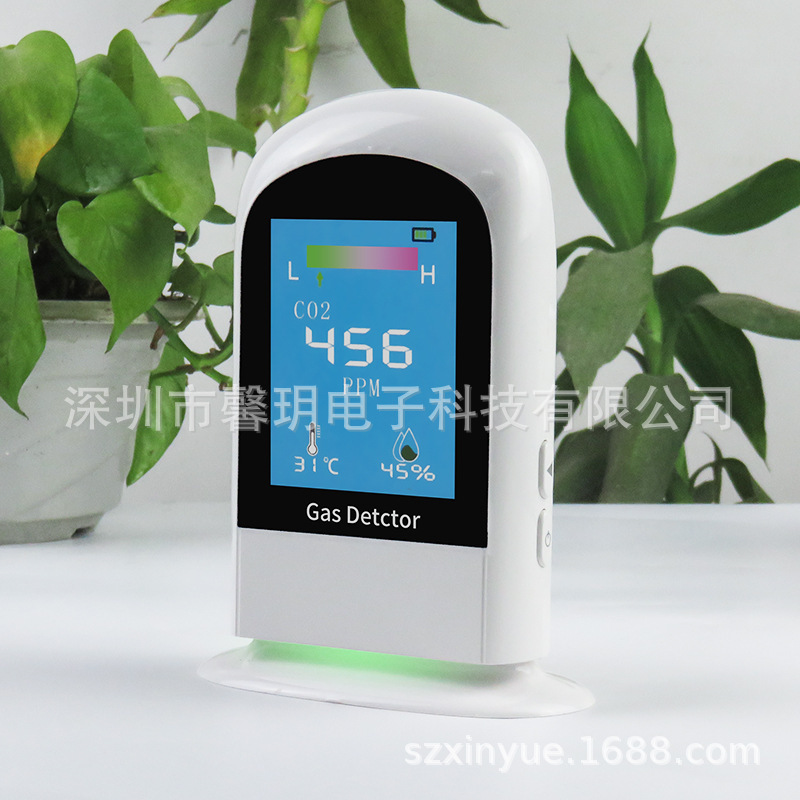 国境を越えた電気商新製品赤外線温湿度測定器空気品質co2二酸化炭素検出器検出器|undefined
