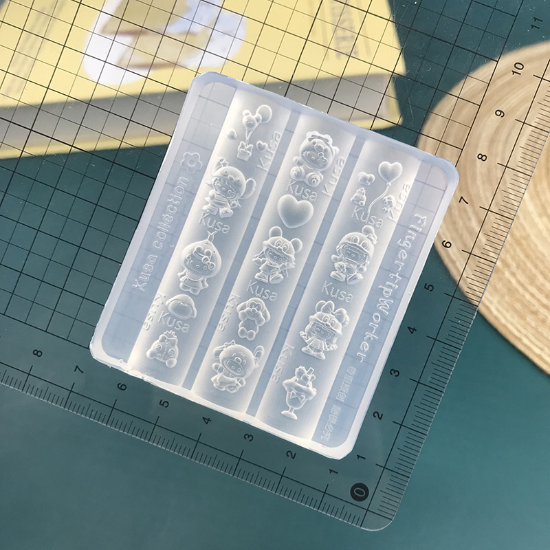 立体卡通美甲硅胶模具食品级手工DIY指甲盖饰品美甲店专用工具202|undefined
