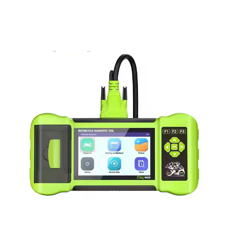 Transfronterizo TOPDIAG / JDiag M300 OBD2 Diagnostic Tool para motocicletas borrar códigos de fallas ABS