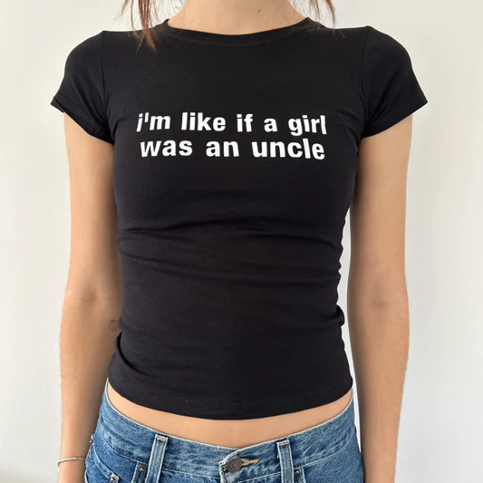 girlsroom アメリカの女性の夏の新しいレタープリントタイトなホットガールへそラウンドネックイン半袖 T シャツ|undefined