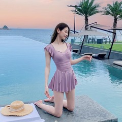 絶美水着女性保守ワンピース式遮肉がやせている2025新型温泉高級感ワンピース水着