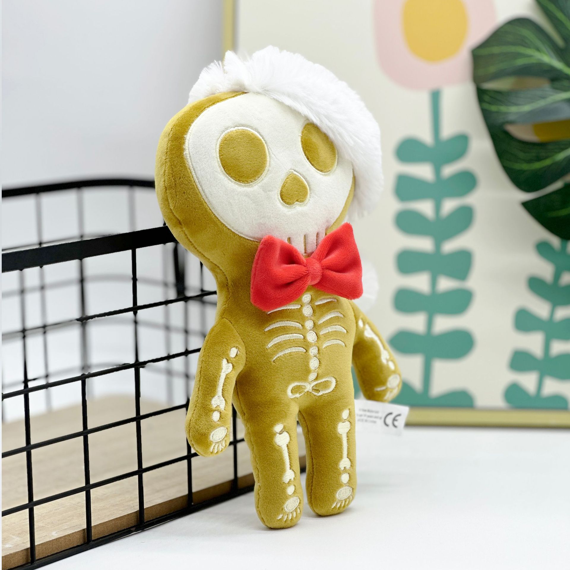 Neu Zombie Skelett Plüsch Halloween Weihnachten Skelett Lebkuchen Mann Plüsch_voghion.com