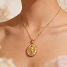 �羳ŷ������ֶ�18k�����ʯʥĸ�����ǵ�׹ Ů���������ֻ�����