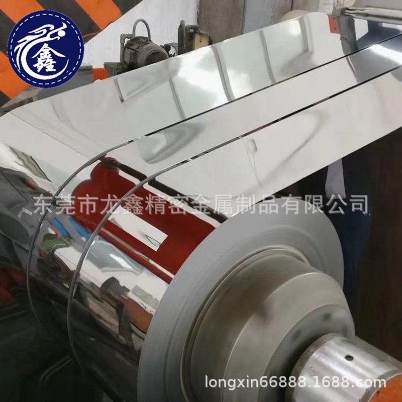 SUS301EH不锈钢弹簧钢带 双面拉丝不锈钢带修圆边刮边加工0.5 0.8