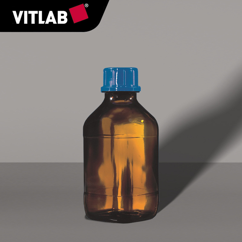 德国VITLAB piccolo瓶口分液器用螺口棕色玻璃瓶瓶口移液器试剂瓶