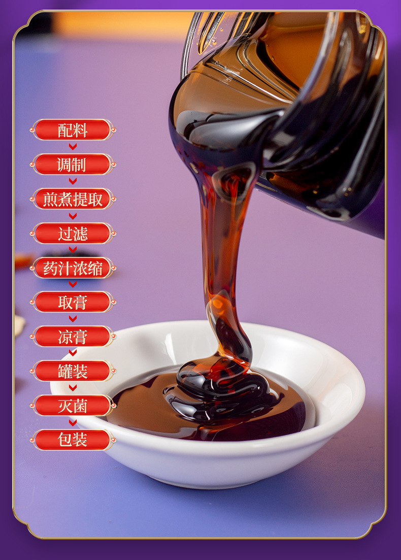 Mulberry Paste (Sang Shen Gao) — Mulberry, Polygonatum & Goji Herbal Honey Paste, 300g quality and texture