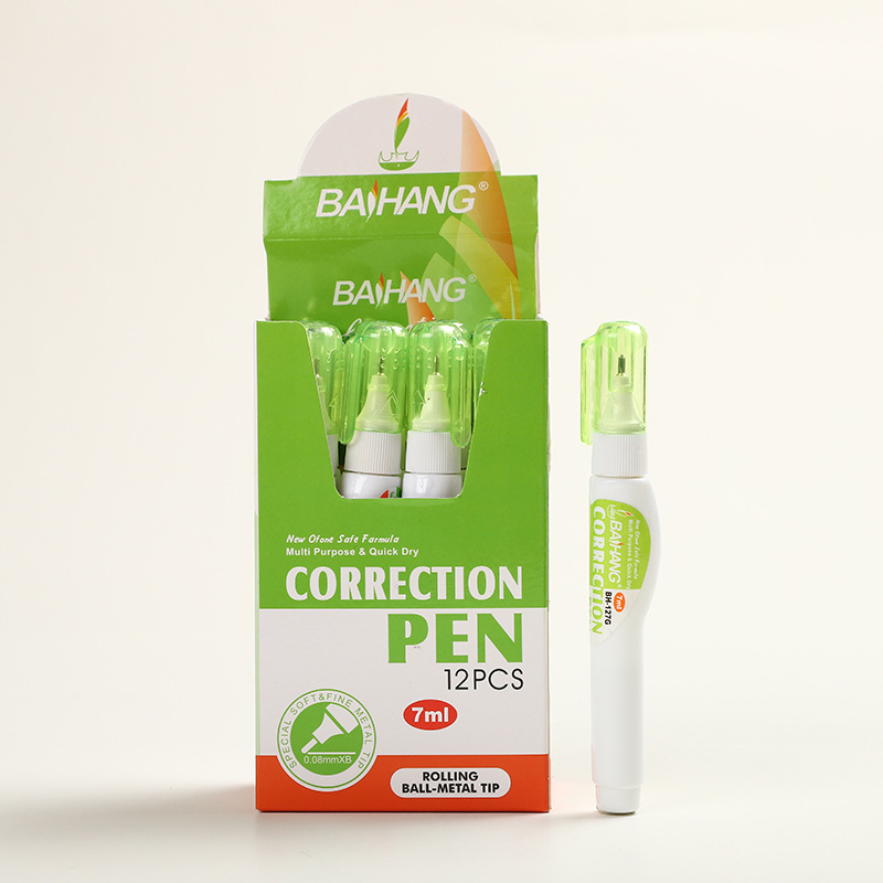 Cross-border office stationery correction liquid, quick-drying, safe and environmentally friendly, student correction liquid, traceless white correction liquid wholesale detail image 9
