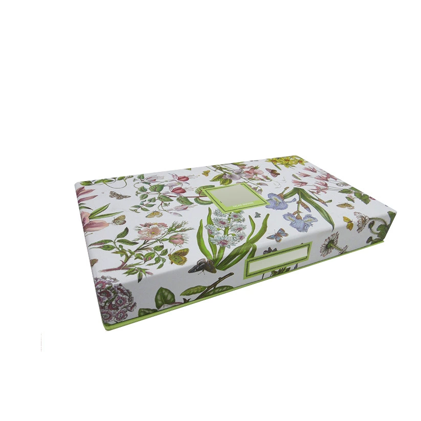 Подгонянная Универсальная коробка подарка цвета складывая коробка подарка флип коробка высокого класса косметика подарочная коробка