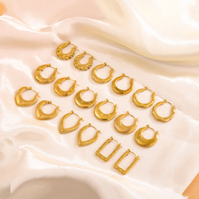 流苏耳扣女耳饰不锈钢不掉色小众夸张耳环饰品钛钢高级感耳钉首饰