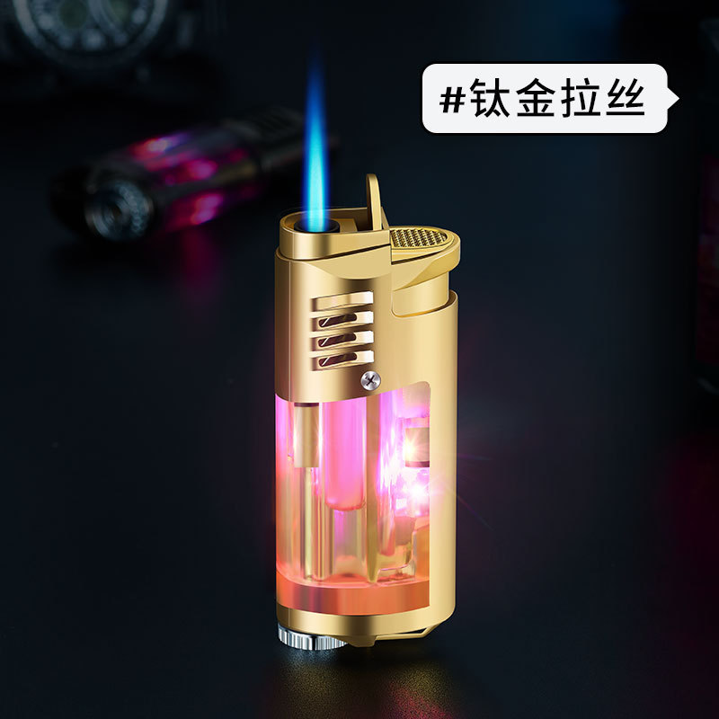 F139充气防风打火机个性造型可循环充气礼盒包装三色可选跨境爆款|undefined