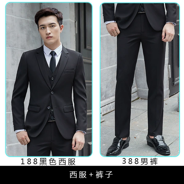 Male black suit ‖ pants