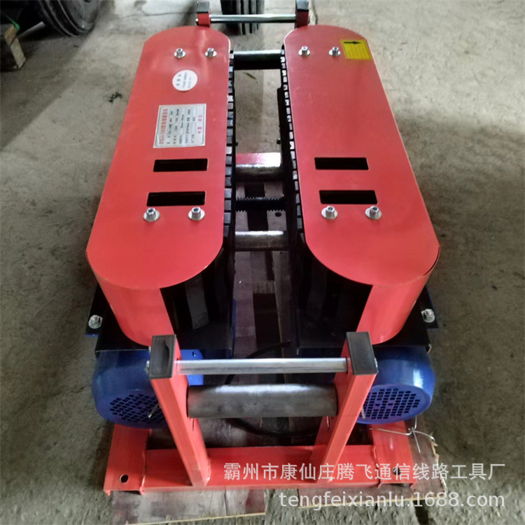 腾飞180型电缆输送机智能遥控电缆敷设机汽油款电缆输送机