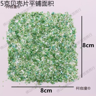 Painted Lacquerware Resin Painting Shell Mother-Of-Pearl Nail Art Pearl Fragments Taibao DIY Materials