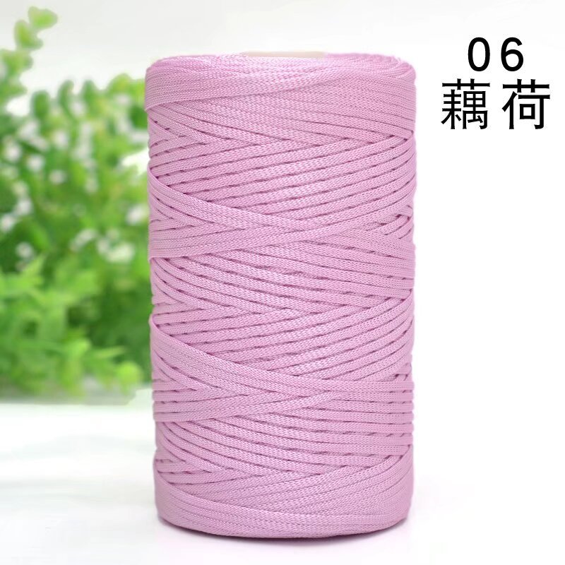 Algodón mercerizado, lino, laca, hilo de seda de hielo, bricolaje tejido a mano, protección solar de primavera y verano, sombrero para el sol, bolso de ganchillo, cojín, zapatos