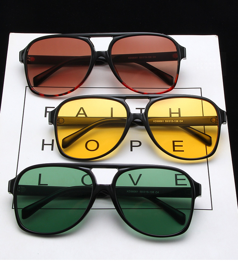 50g Weight Full Frame Glasses Structure Sunglasses Classification Ac, UV400 Protection Lens Material Retro Color Block Leopard Ac UV400 Protection Toad Glasses Full Frame Women's Sunglasses
