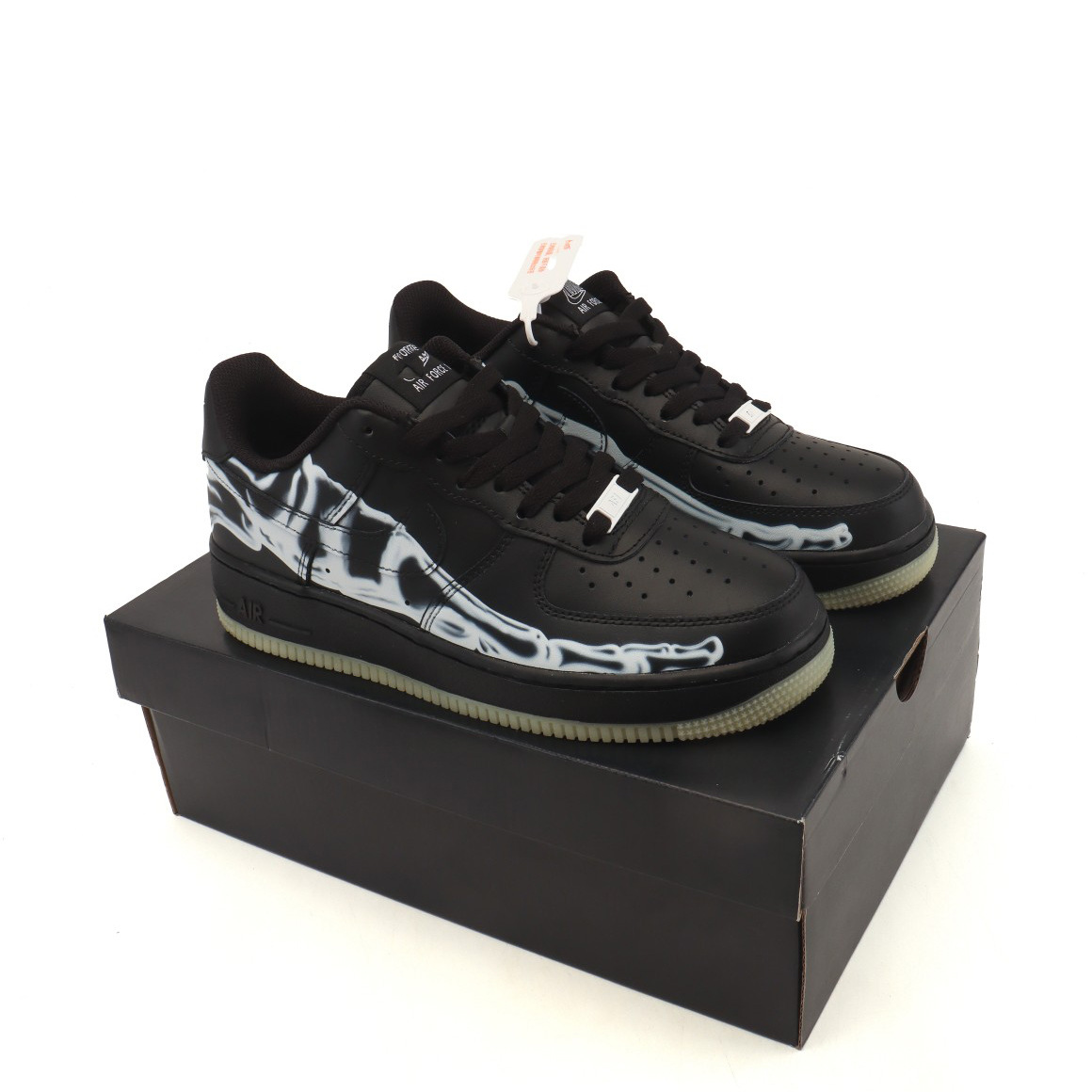 Nike Air Force 1 Low QS Black Skeleton BQ7541-001