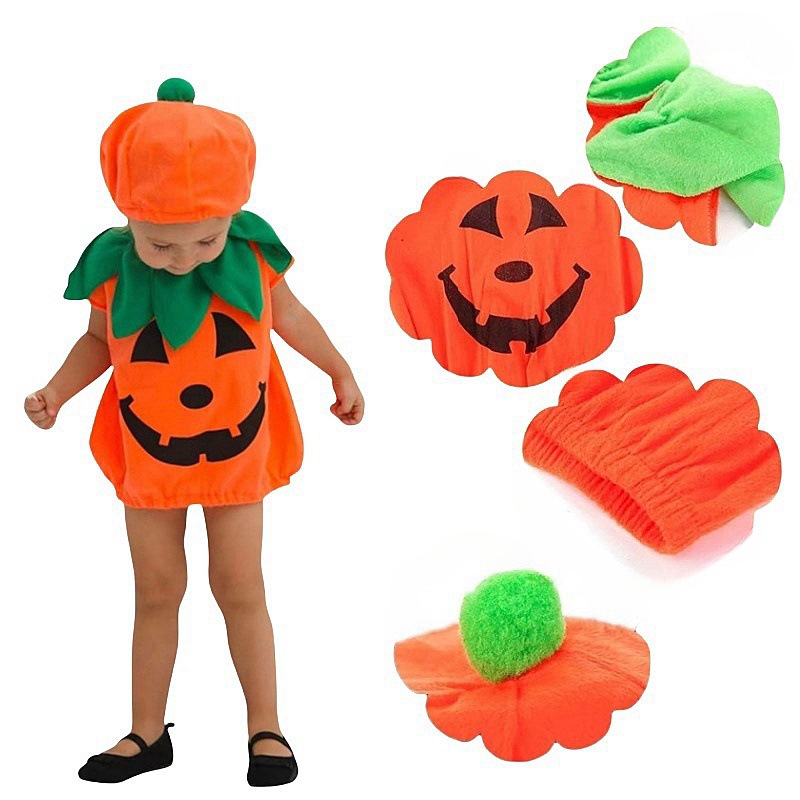 124g Weight Costume Props, Decorative Props Event & Party Supplies 1 Piece Quantity Party, Festival Occasion Halloween Festival Pumpkin Pattern Cute Style Sewing Craft Halloween Cute Pumpkin Cloth Party Festival Costume Props Decorative Props 无