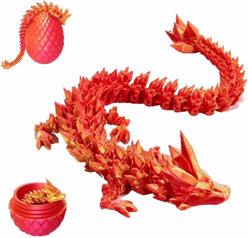 Láser rojo (8.5cm huevo 22cm dragón) de alta calidad