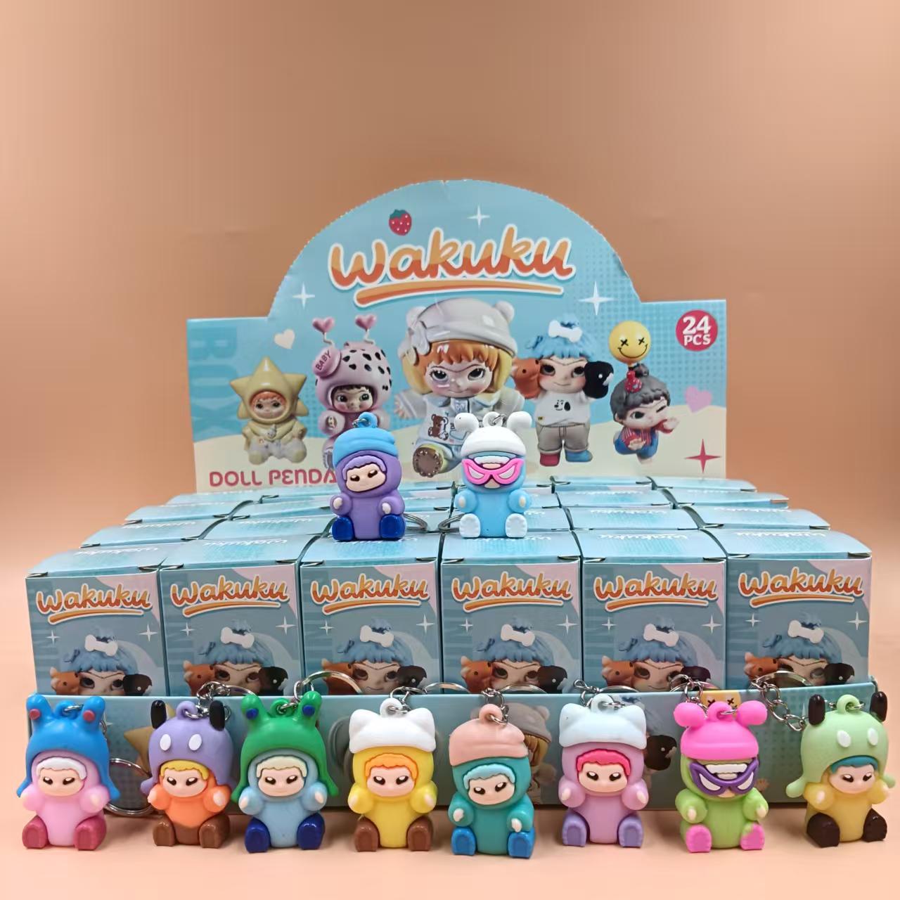 와쿠쿠 [24개입] 모두 큰 인형이에요.