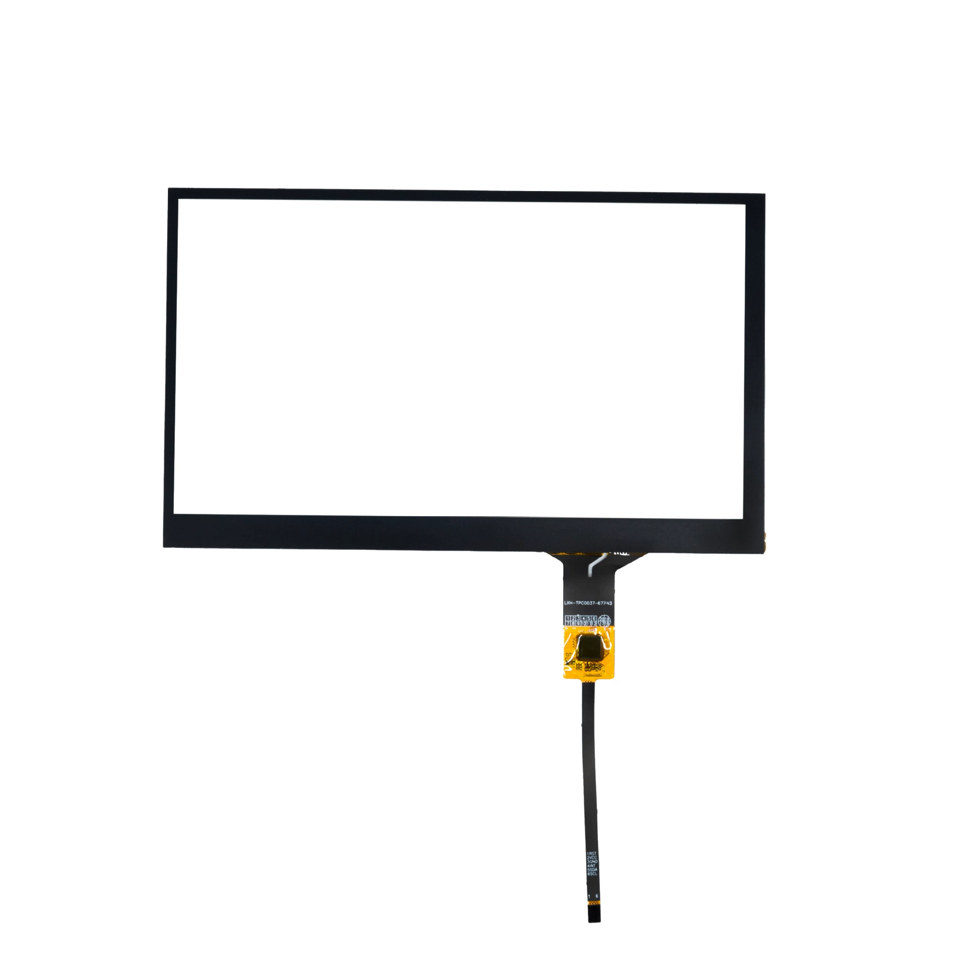 Универсальный моноблок для офиса с емкостным сенсорным экраном 7inch PG, модель FPC с кабельным выходом в нижнем правом углу, доступен в больших количествах по выгодной цене.