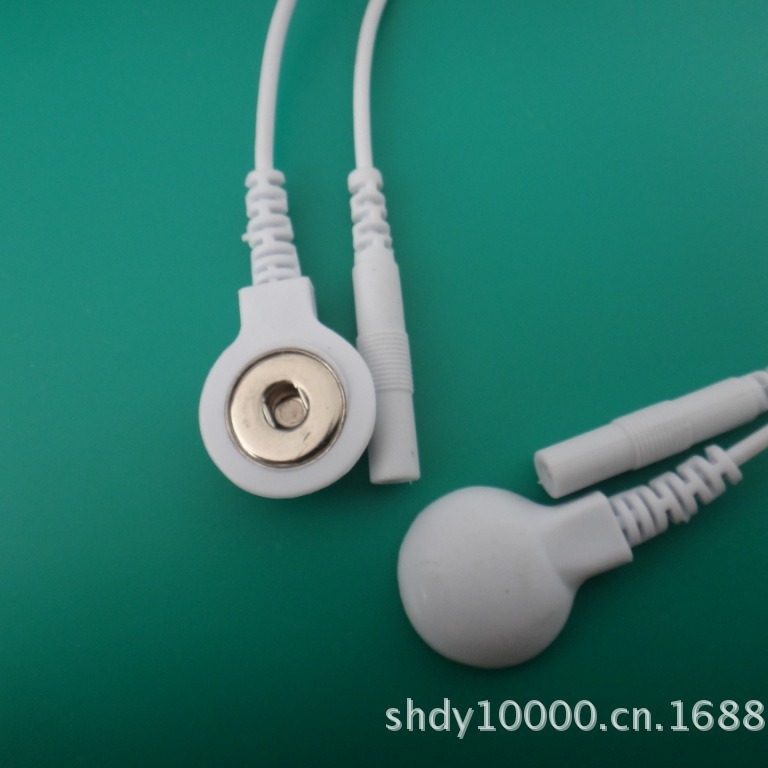 源头生产厂家直供按摩仪导线 电极线 电疗线（量小专拍）