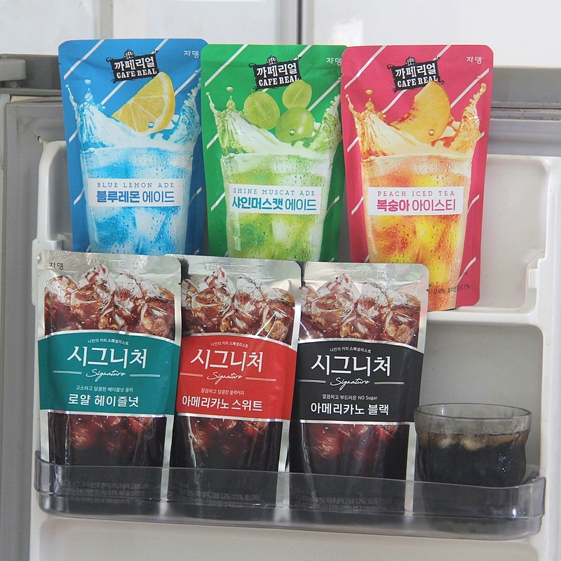 Корейский импортный джардин Мори американский черный кофе со вкусом фундука готовый к употреблению кофе персик фруктовый напиток 230 мл