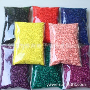 Fishing Handmade Materials Colorfulful Macaron Foam Ball Particles Wedding Decoration Poly Dragon Ball Slime Filling