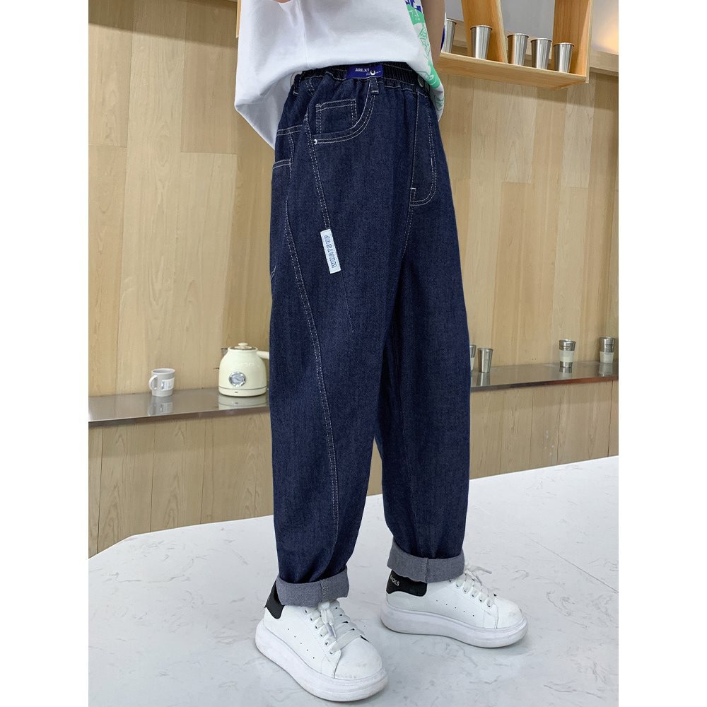 Autumn children's trousers for boys