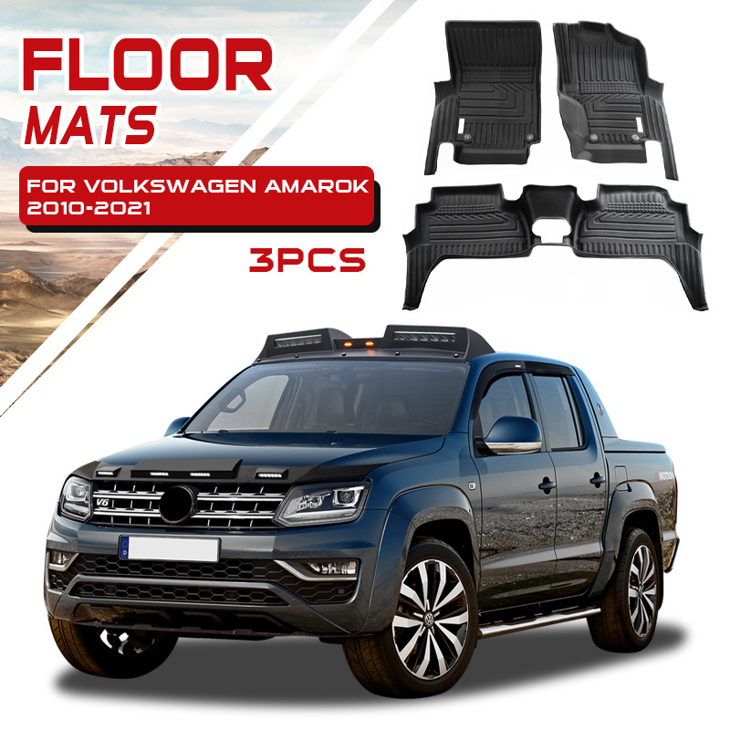 TXR para la alfombrilla de coche Volkswagen Amarok TpeCarFloorMat especial 5D protección ambiental