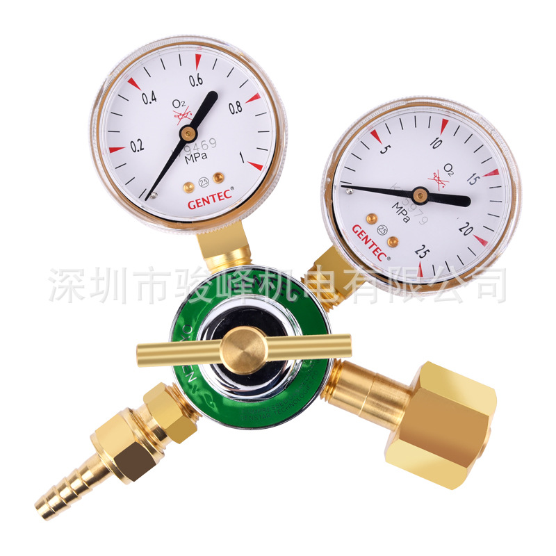 美国GENTEC捷锐减压阀190IN氧气氮气氩气氦气空气减压器调压阀
