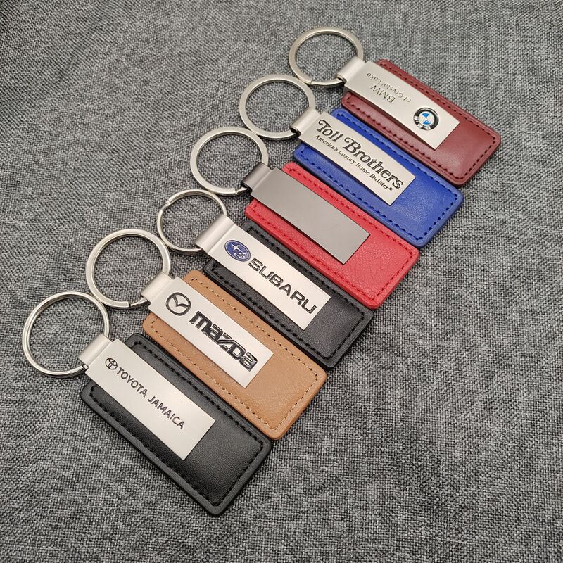 Car Keychain Promotional Gift Leather Keychain Metal Keychain